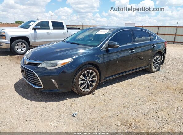 4T1BK1EB4JU267313 2018 TOYOTA AVALON Синий Передняя левая четверть