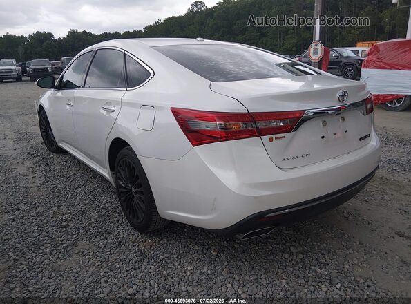 4T1BK1EB4JU275332 2018 TOYOTA AVALON White Задня ліва чверть