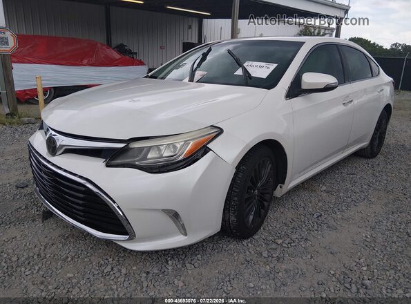 4T1BK1EB4JU275332 2018 TOYOTA AVALON White Передня ліва чверть