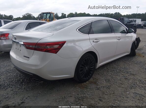 4T1BK1EB4JU275332 2018 TOYOTA AVALON White Задня права чверть