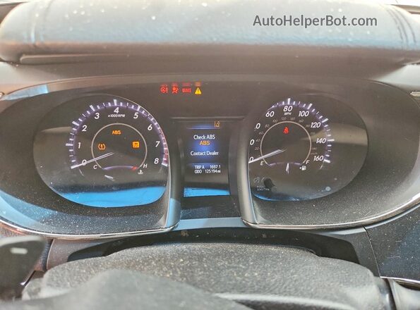 4T1BK1EB4JU282698 2018 TOYOTA AVALON Серый Вид щитка приборов