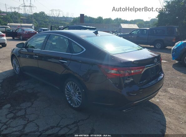 4T1BK1EB5GU214645 2016 TOYOTA AVALON Темно-бордовый Задняя левая четверть