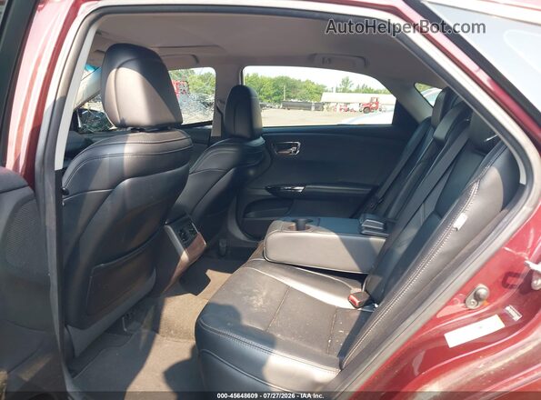 4T1BK1EB5GU234989 2016 TOYOTA AVALON Бордовый Вид наклейки с VIN-кодом
