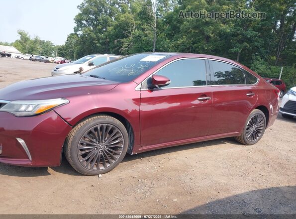 4T1BK1EB5GU234989 2016 TOYOTA AVALON Бордовый Панорамный вид салона 360°