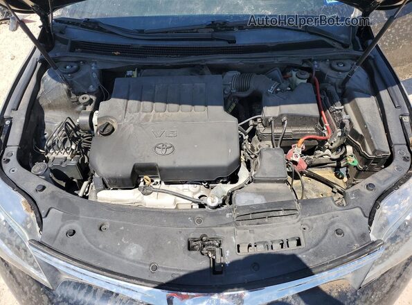 4T1BK1EB5GU240646 2016 TOYOTA AVALON Черный Вид задней части салона