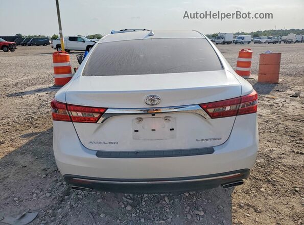 4T1BK1EB5HU254029 2017 TOYOTA AVALON White Հետևի տեսք