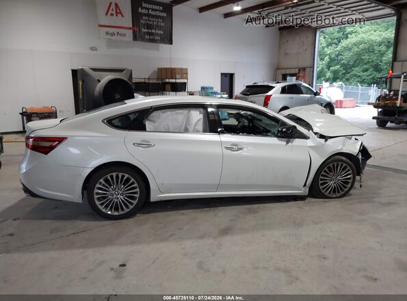 4T1BK1EB5HU262955 2017 TOYOTA AVALON White Vista del cuadro de instrumentos