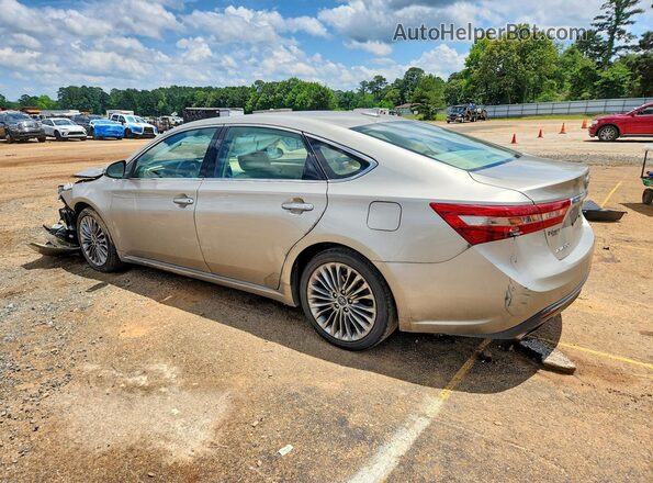 4T1BK1EB5JU272326 2018 TOYOTA AVALON Желто-коричневый Задняя левая четверть