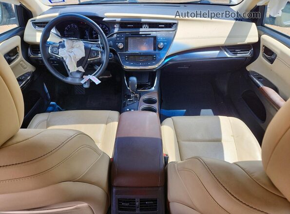4T1BK1EB5JU272326 2018 TOYOTA AVALON Желто-коричневый Вид панели приборов