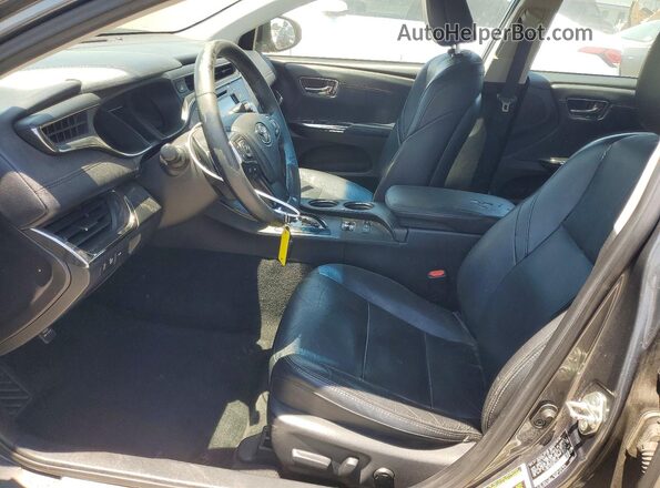 4T1BK1EB5JU274416 2018 TOYOTA AVALON Серый Вид салона спереди