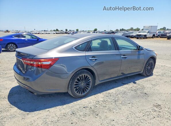 4T1BK1EB5JU274416 2018 TOYOTA AVALON Серый Задняя правая четверть