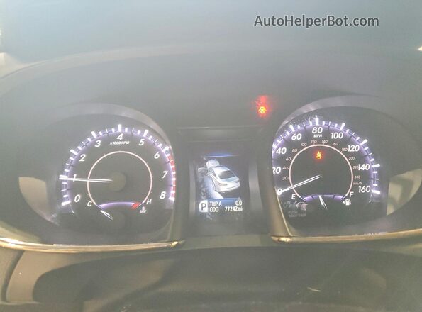 4T1BK1EB6GU204187 2016 TOYOTA AVALON Maroon Vista del cuadro de instrumentos