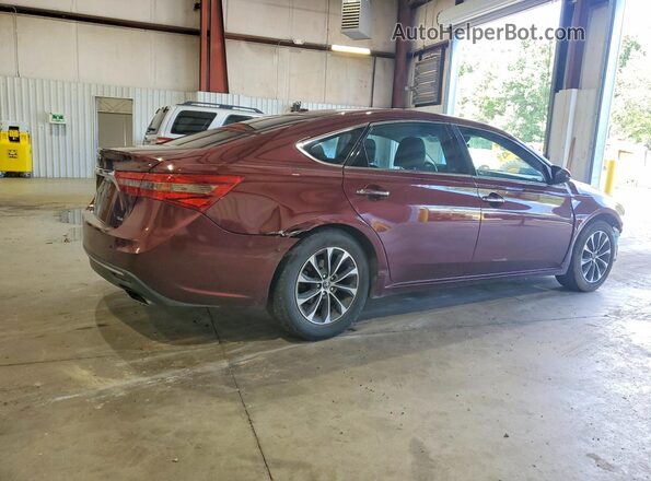4T1BK1EB6GU204187 2016 TOYOTA AVALON Maroon Trasero derecho