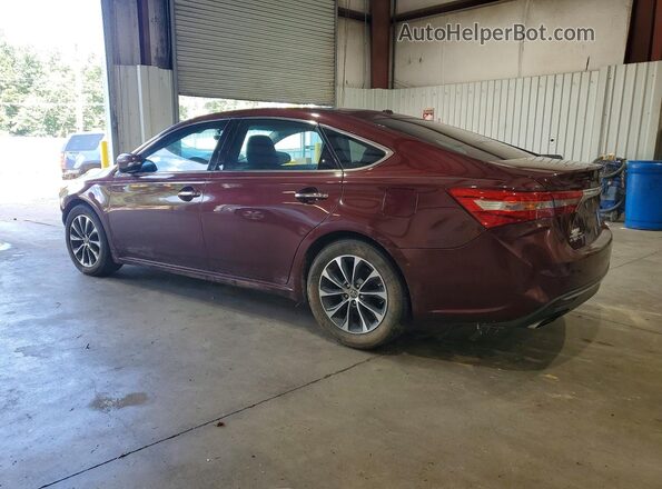 4T1BK1EB6GU204187 2016 TOYOTA AVALON Maroon Trasero izquierdo