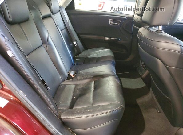 4T1BK1EB6GU204187 2016 TOYOTA AVALON Maroon Vista de los asientos traseros