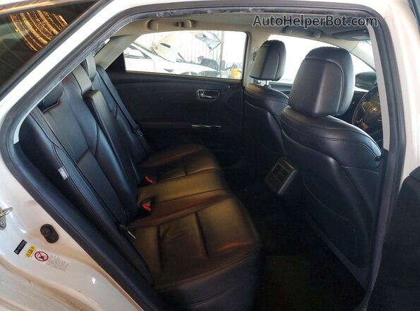 4T1BK1EB6GU206554 2016 TOYOTA AVALON Белый Вид задних сидений