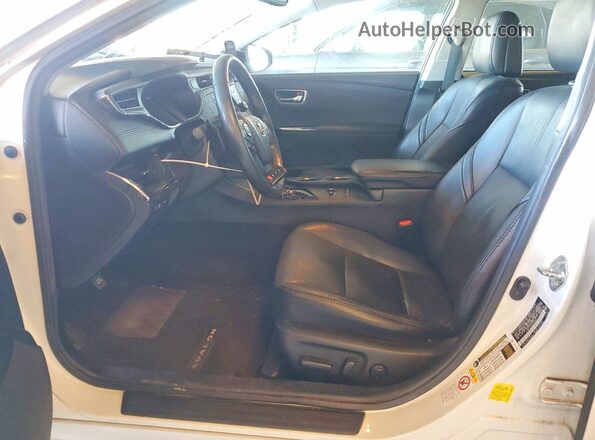 4T1BK1EB6GU206554 2016 TOYOTA AVALON Белый Вид салона спереди