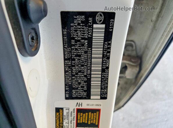 4T1BK1EB6GU206554 2016 TOYOTA AVALON Белый Вид подкапотного пространства