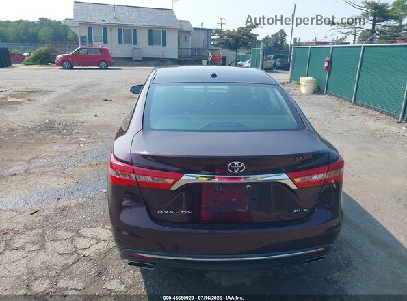 4T1BK1EB6JU284274 2018 TOYOTA AVALON Purple 