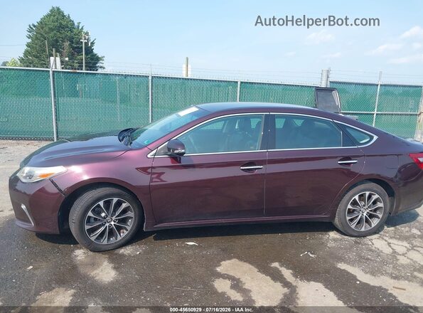 4T1BK1EB6JU284274 2018 TOYOTA AVALON Purple 
