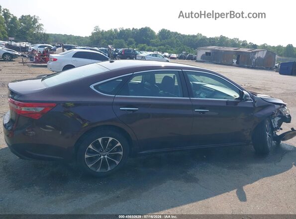 4T1BK1EB6JU284274 2018 TOYOTA AVALON Purple Սալոնի 360 աստիճան տեսք