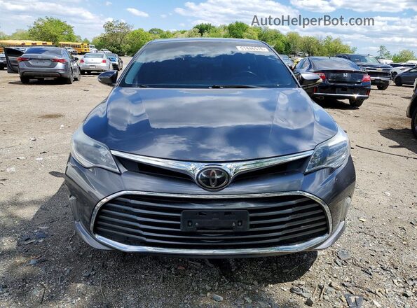 4T1BK1EB6JU286235 2018 TOYOTA AVALON Gray Widok z przodu