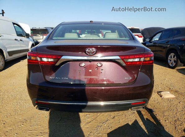 4T1BK1EB7GU209611 2016 TOYOTA AVALON Бордовый Вид сзади