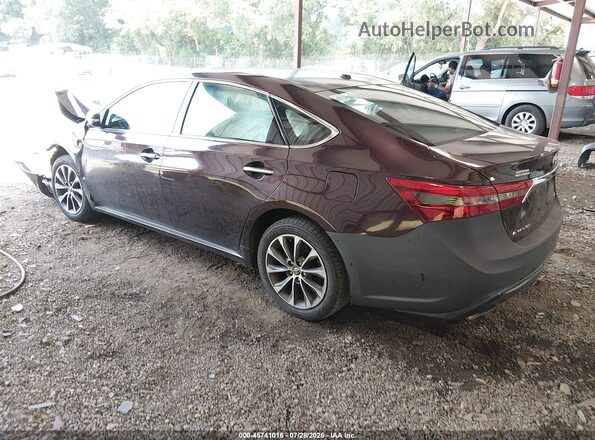 4T1BK1EB7GU216574 2016 TOYOTA AVALON Brown Rear left