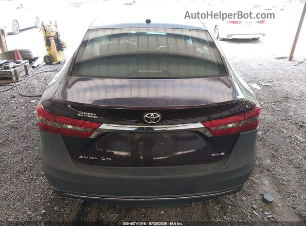 4T1BK1EB7GU216574 2016 TOYOTA AVALON Brown 