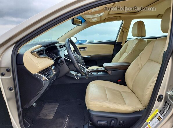 4T1BK1EB7GU217708 2016 TOYOTA AVALON Beige Vista interior delantera
