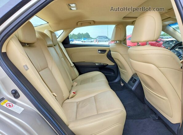 4T1BK1EB7GU217708 2016 TOYOTA AVALON Beige Vista de los asientos traseros