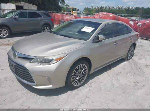 4T1BK1EB7GU230698 2016 TOYOTA AVALON Gold Առջևի ձախ երեք քառորդ տեսարան