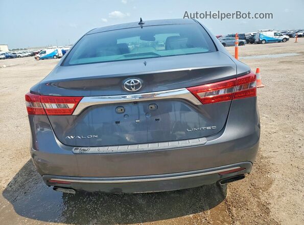 4T1BK1EB7JU267290 2018 TOYOTA AVALON Gray უკანა ხედი