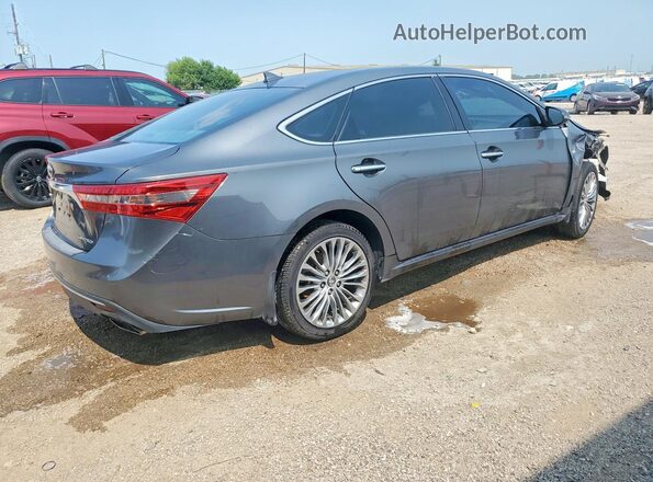 4T1BK1EB7JU267290 2018 TOYOTA AVALON Gray უკანა მარჯვენა