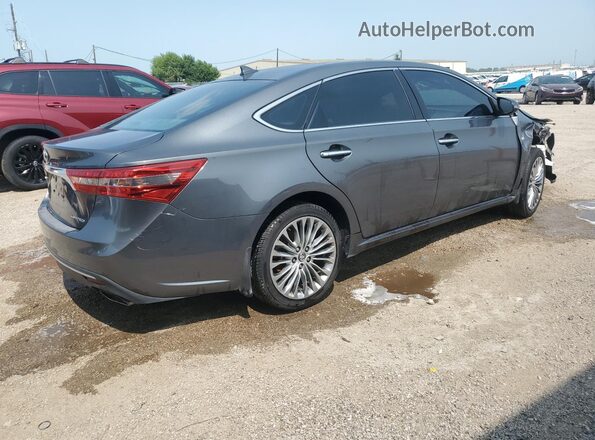 4T1BK1EB7JU267290 2018 TOYOTA AVALON Gray 