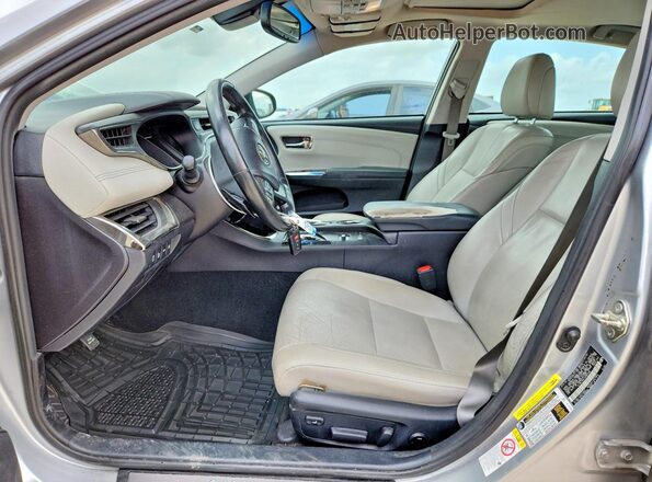 4T1BK1EB7JU287328 2018 TOYOTA AVALON Silver Widok wnętrza z przodu