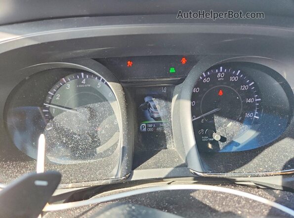 4T1BK1EB8HU248774 2017 TOYOTA AVALON White ხელსაწყოთა პანელის ხედი