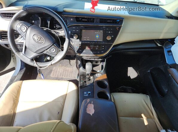4T1BK1EB8HU248774 2017 TOYOTA AVALON White წინა პანელის ხედი