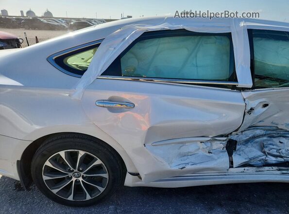 4T1BK1EB8HU248774 2017 TOYOTA AVALON White უკანა სავარძლების ხედი