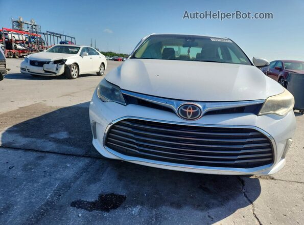 4T1BK1EB8HU248774 2017 TOYOTA AVALON White წინა ხედი