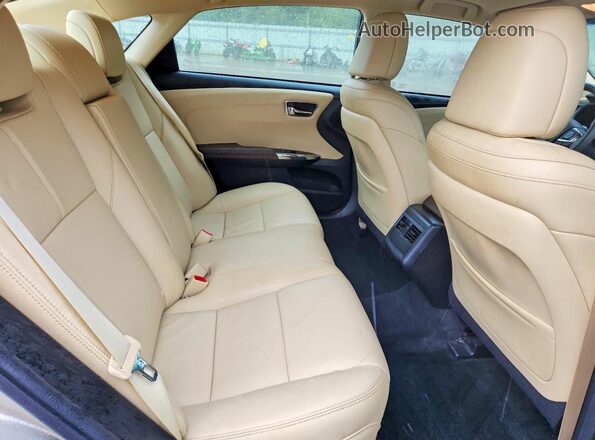 4T1BK1EB8HU251691 2017 TOYOTA AVALON Gold Vista de los asientos traseros