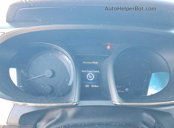 4T1BK1EB8HU261699 2017 TOYOTA AVALON Серебряный Вид щитка приборов