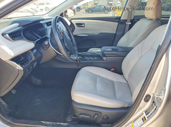 4T1BK1EB8HU261699 2017 TOYOTA AVALON Серебряный Вид салона спереди