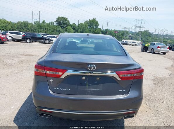 4T1BK1EB8JU281571 2018 TOYOTA AVALON Gray 