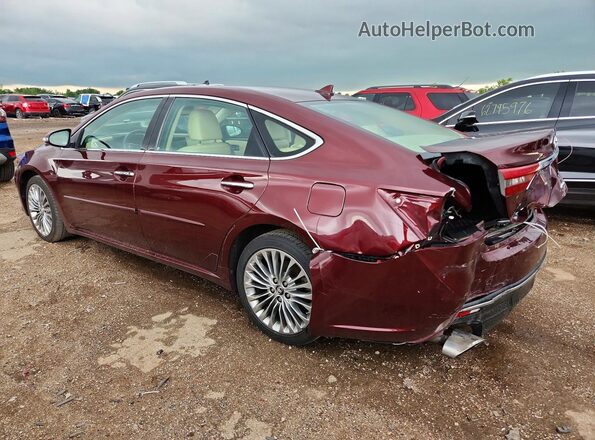 4T1BK1EB9GU238981 2016 TOYOTA AVALON Burgundy უკანა მარცხენა