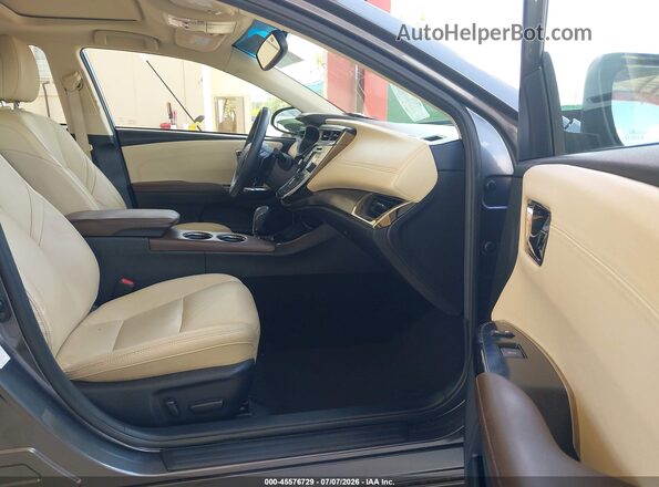 4T1BK1EBXGU219503 2016 TOYOTA AVALON Серый Вид салона спереди