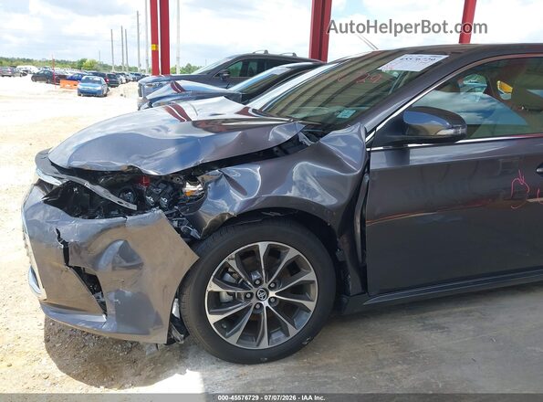 4T1BK1EBXGU219503 2016 TOYOTA AVALON Серый Вид спереди