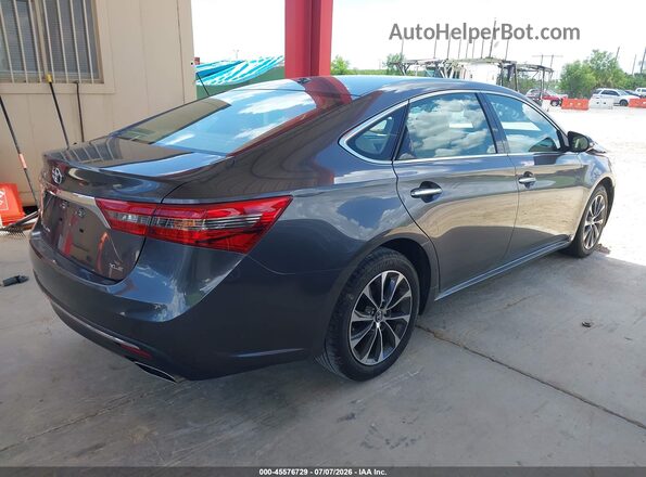 4T1BK1EBXGU219503 2016 TOYOTA AVALON Серый Задняя правая четверть