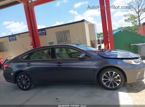 4T1BK1EBXGU219503 2016 TOYOTA AVALON Серый Вид задней части салона