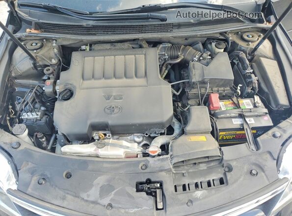 4T1BK1EBXGU221638 2016 TOYOTA AVALON Black Вид задньої частини салону